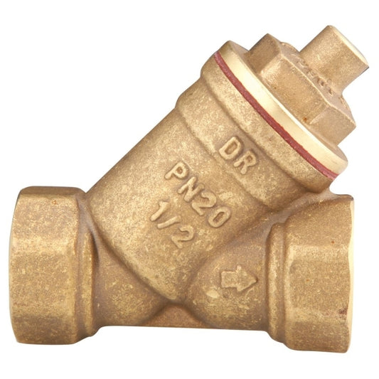Cobra Spring Check Valve 1025 FXF 1/2 Rough Brass