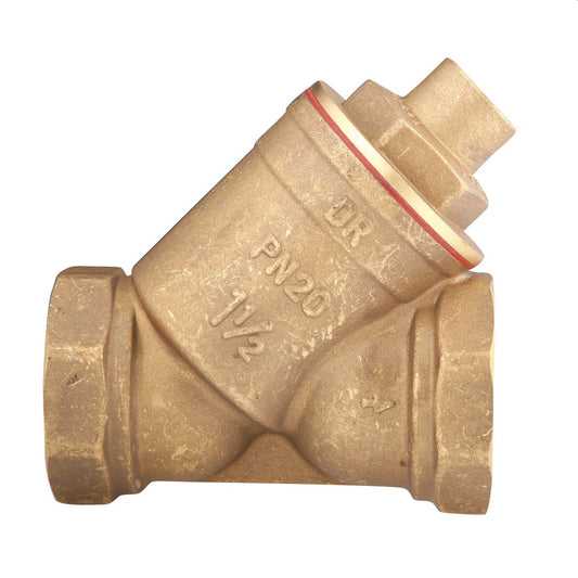Cobra Spring Check Valve 1025 FXF 1&1/2 Rough Brass
