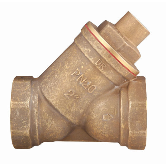 Cobra Spring Checkvalve 1025 FXF 2 Rough Brass