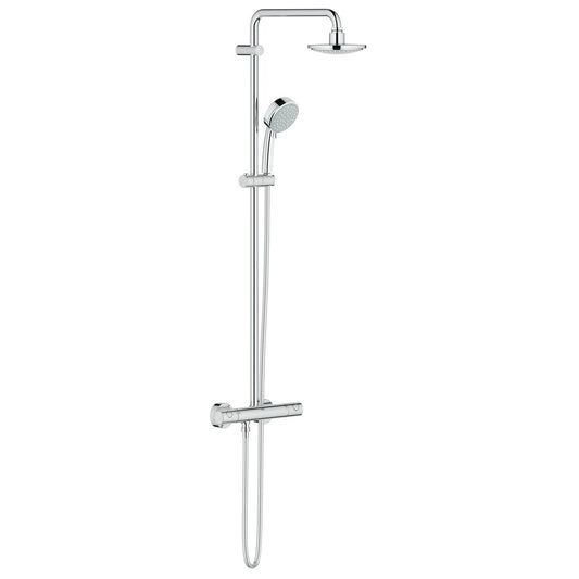 Grohe Tempesta Cosmopolitan 160 Shower system with thermostat for wall mounting chrome
