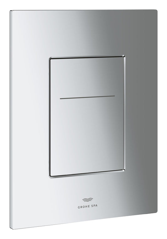 LAUNCHING MAY 2026 Grohe Spa Flush Plates Square With Silk Motion Technology Chrome