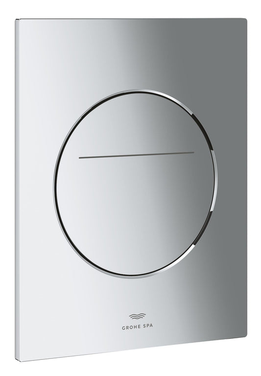 LAUNCHING MAY 2026 Grohe Spa Flush Plates Round With Silk Motion Technology Chrome