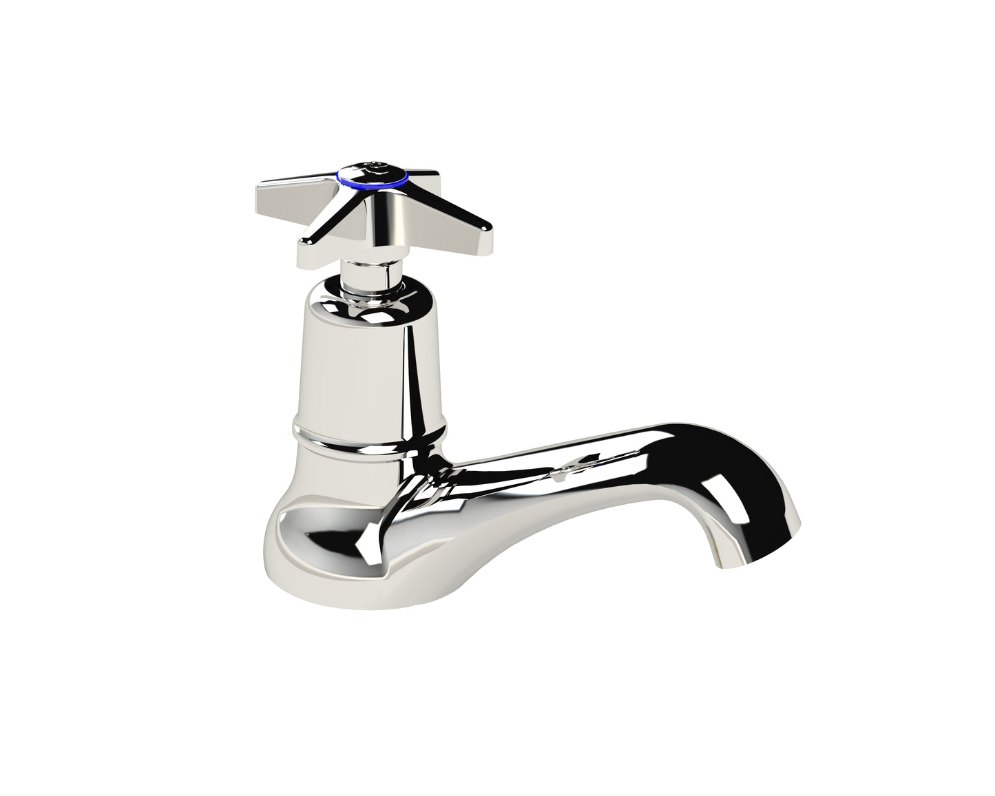Cobra Star Heavy Pattern Pillar Tap 1/2 MI Chrome