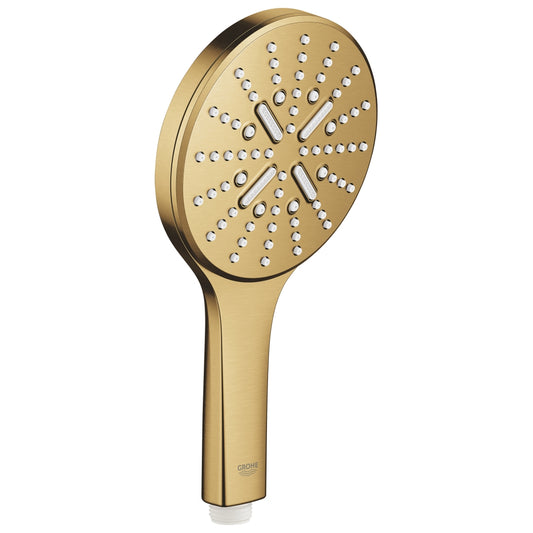 Grohe Rainshower SmartActive 130 Hand shower 3 sprays brushed cool sunrise