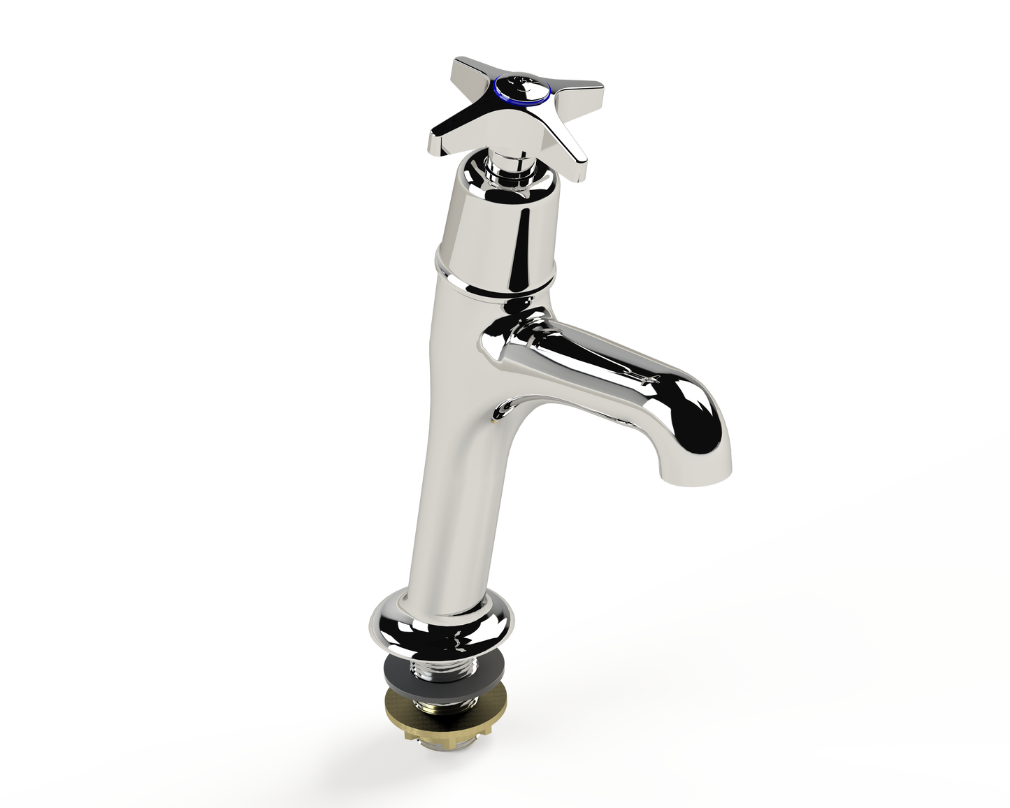 Cobra Star Original Light Pattern Raised Pillar Tap 1/2 MI Chrome