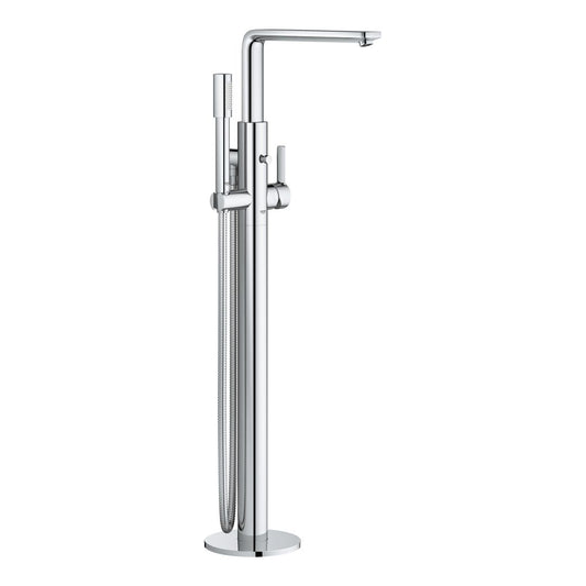 Grohe Lineare Single-lever bath mixer 1/2", floor mounted chrome
