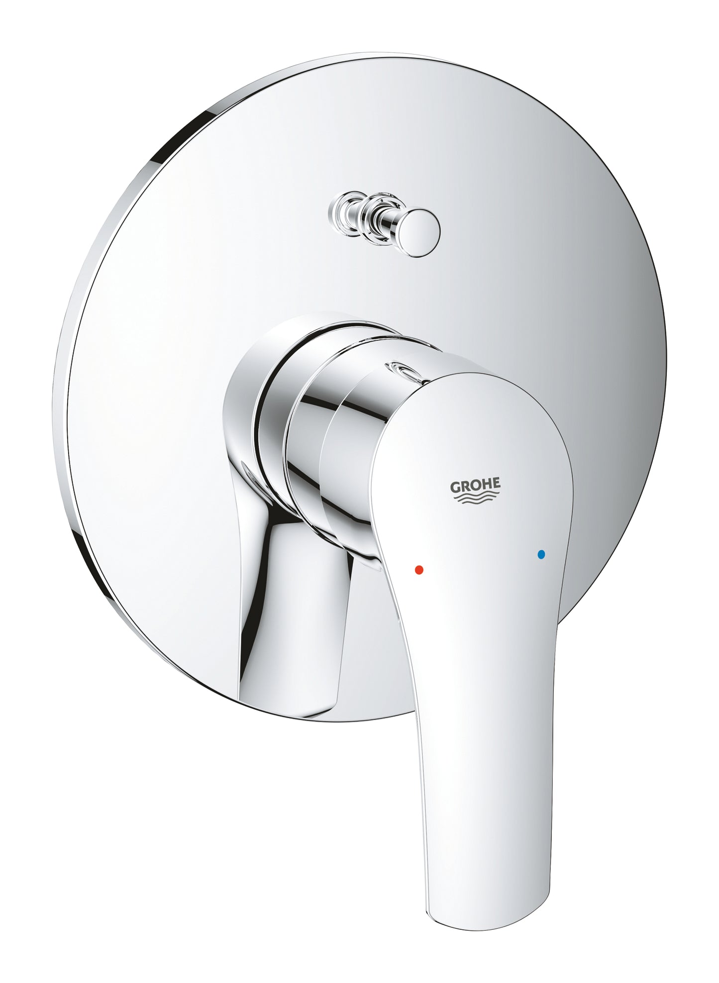Grohe New Eurosmart Single-lever bath/shower mixer trim chrome