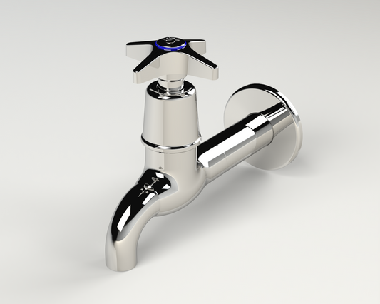 Cobra Star Original Light Pattern Extended Bibtap 1/2 MI Chrome
