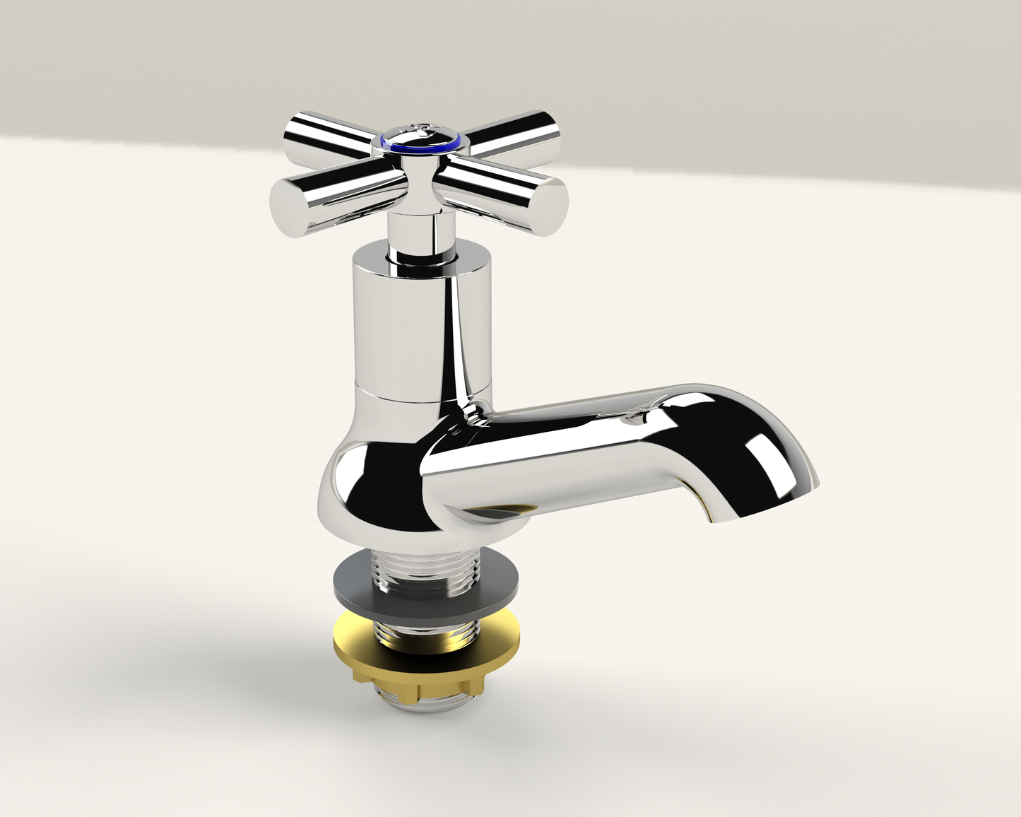 Cobra Ledimo Original Light Pattern Pillar Tap Round 1/2 MI Chrome