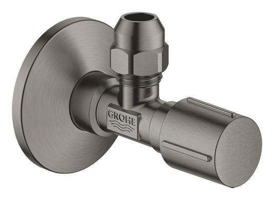 Grohe Angle Valve 1/2" Brushed Hard Graphite
