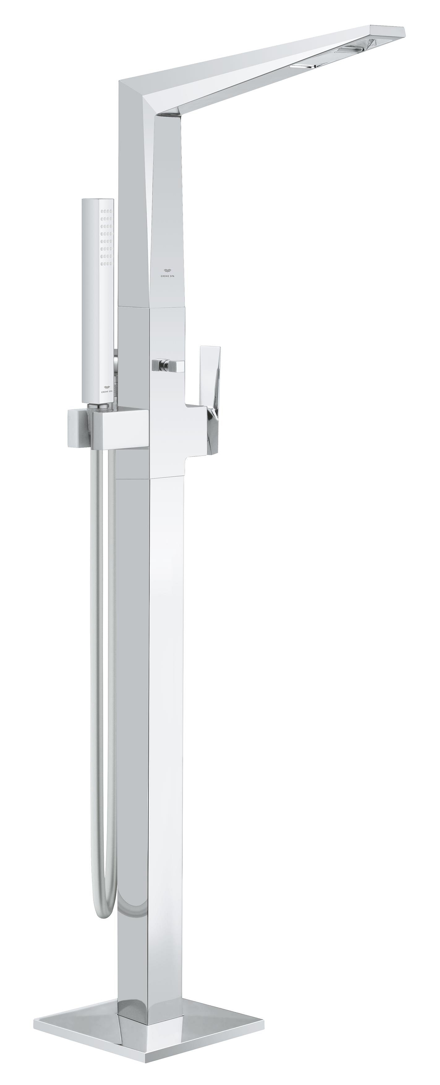 Grohe Allure Brilliant Single-Lever Bath Mixer 1/2", Floor Mounted Chrome