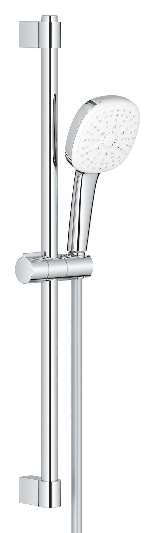Grohe Tempesta Cube 110 Shower Rail Set 3 Sprays (Rain, Jet, Massage) Chrome