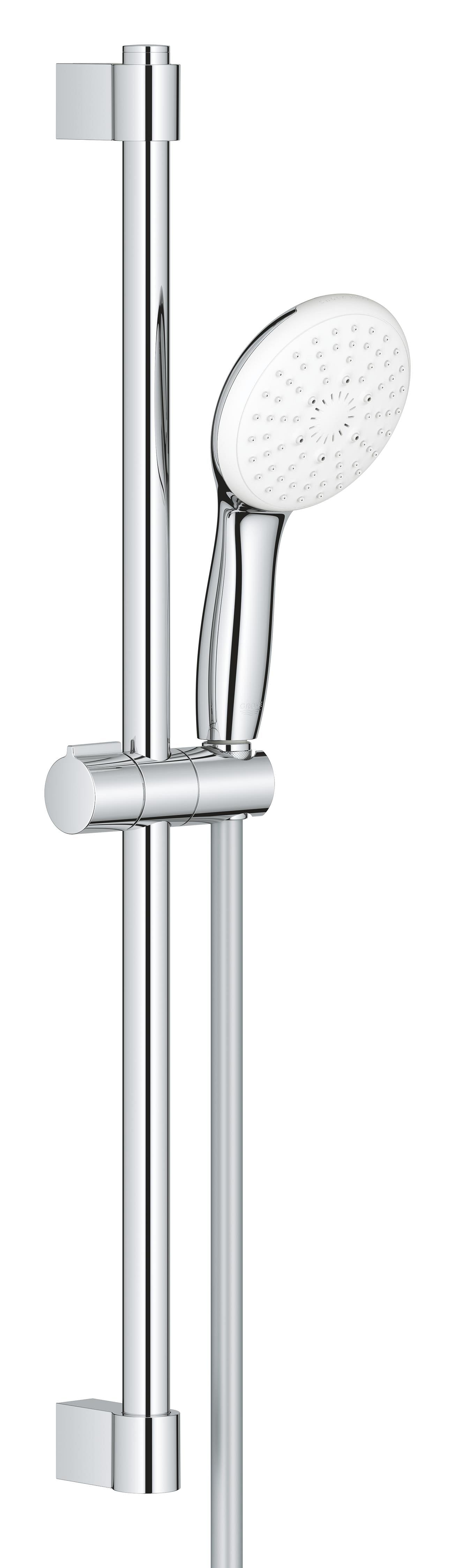 Grohe Tempesta 110 Shower Rail Set 3 Sprays (Rain, Jet, Massage) Chrome