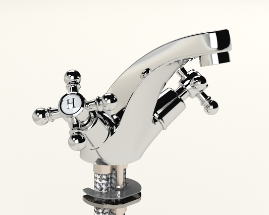 Cobra Roma Original Light Pattern Basin Mixer Chrome