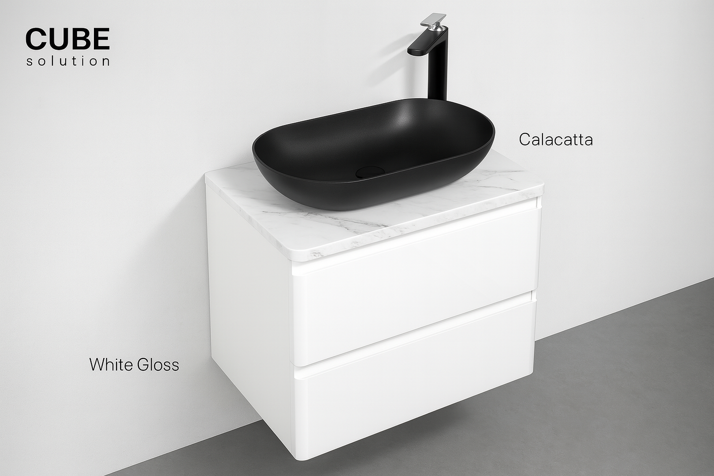 Santorini 600 double drawer