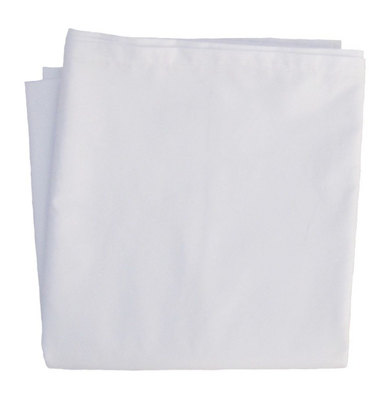Hospitality 100% Cotton 300TC Sateen Stripe White KING