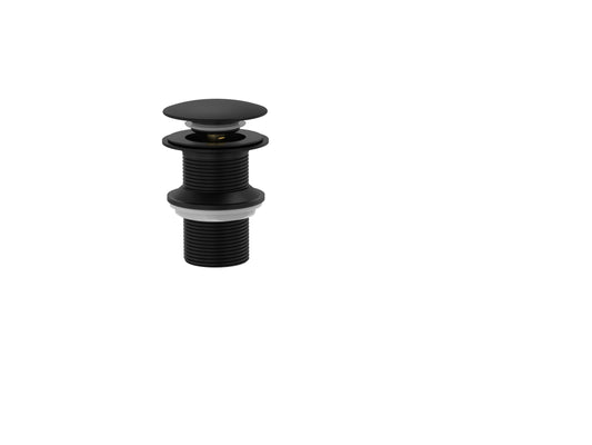 Cobra Seine Waste Basin Click Unslotted Matte Black