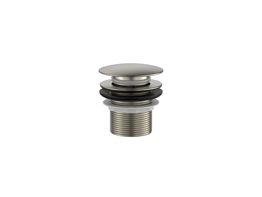 Cobra Seine Waste Bath Unslotted Brushed Nickel