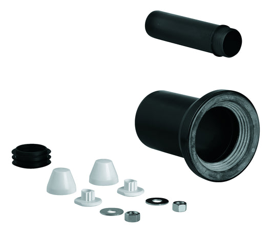 Grohe WC inlet and outlet connecting set black