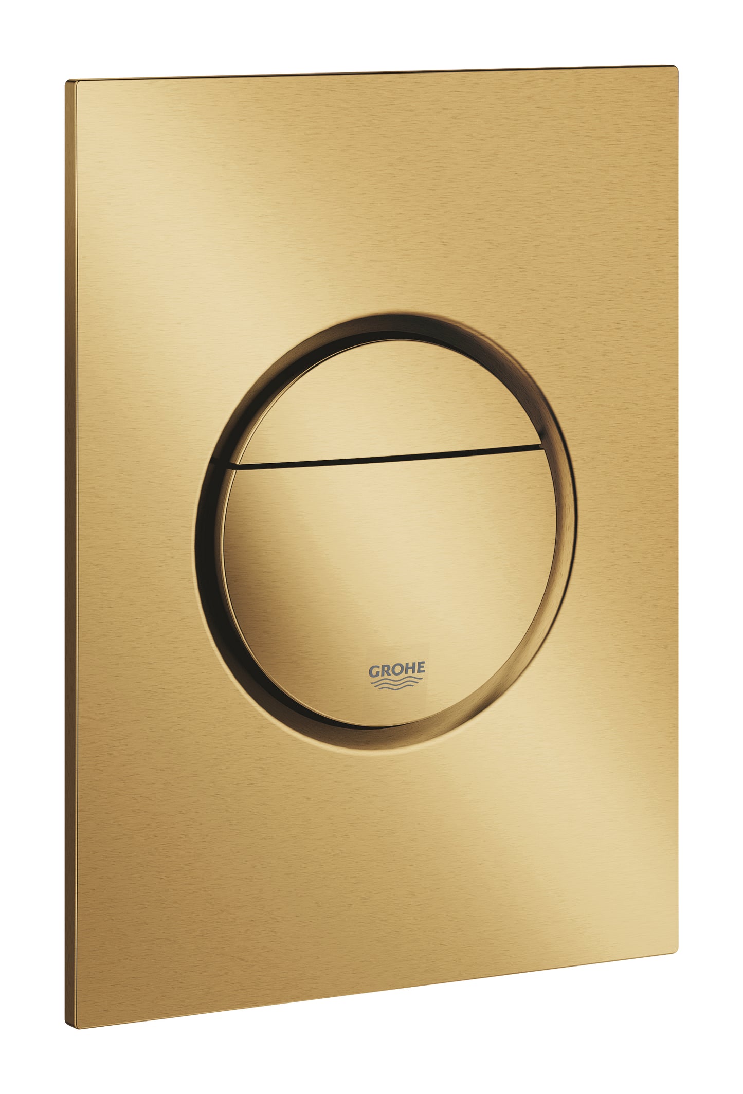 LAUNCHING MARCH 2026 Grohe Nova Cosmopolitan S Flush Plate Brushed Cool Sunrise