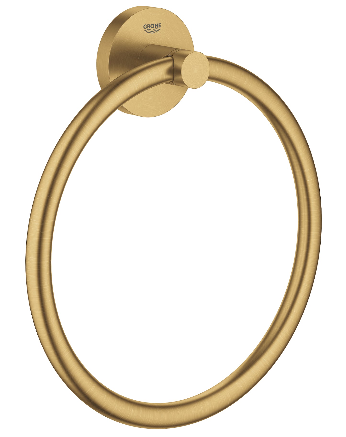 Grohe Essentials Towel ring brushed cool sunrise