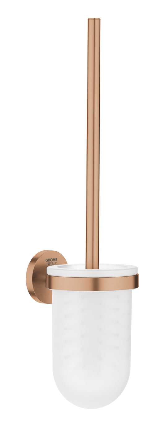 Grohe Essentials Toilet brush set brushed warm sunset