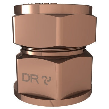 Cobra Compression Coupler Straight 3XS CXFI 42mm Rough Brass