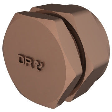 Cobra Compression Stop End 22mm Rough Brass