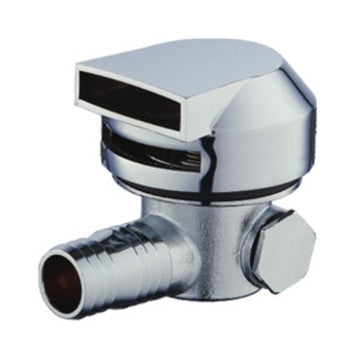 Cobra Bathfiller/Overflow+ Non Return Valve Round 70mm Chrome