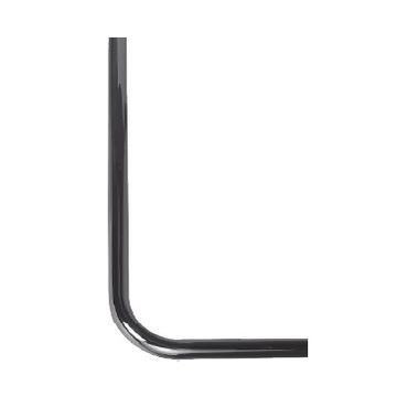 Cobra FJ Toilet Pipe Bent 25.4X610X356 Chrome