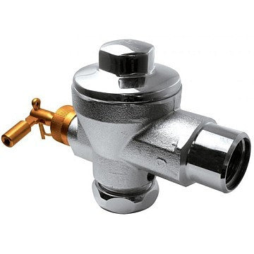 Cobra FJ Toilet Flush Valve Concealed 20MM FI Connection Brushed Chrome