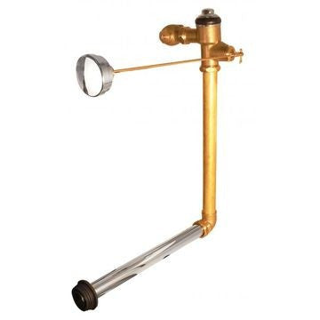 Cobra FM Toilet Flush Valve Concealed Back Entry 1&1/4 Rough Brass