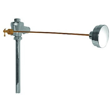 Cobra FJ Urinal Manual Back Flush Flush Valve Concealed 20mm FI Connection Brushed Chrome