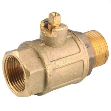 Cobra Municipal Ball Valve 25mm Rough Brass