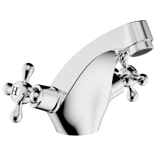 Cobra Roma Light Pattern Basin Mixer Chrome