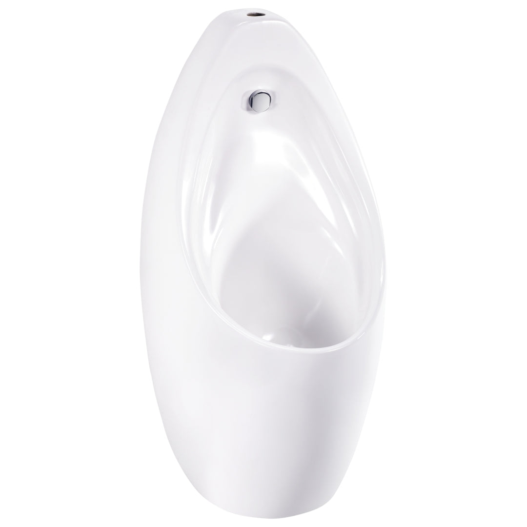 Cobra Snug Urinal Top Inlet Wall Hung Watersaving 1.9L Flush with Hanger Brackets White
