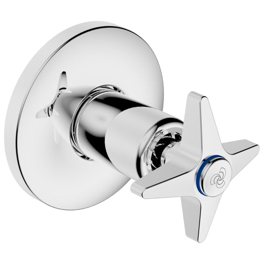 Cobra Star Light Pattern Stoptap Underwall CXC 1/2 Chrome