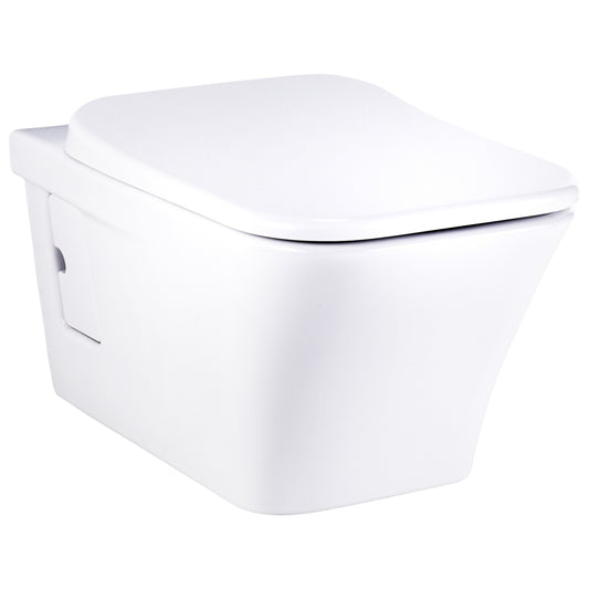 Cobra Pause Wall Hung Pan Rimless 3&6L Flush No Seat White