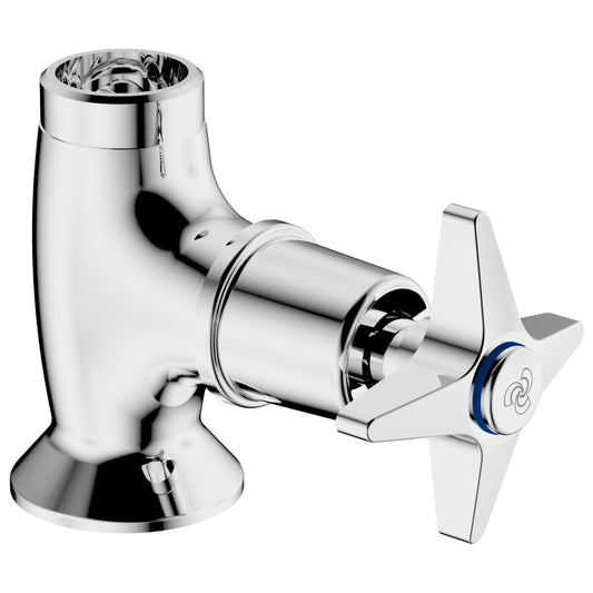 Cobra Star Light Pattern Prep Bowl Tap Pillar Type Excluding Spout Chrome