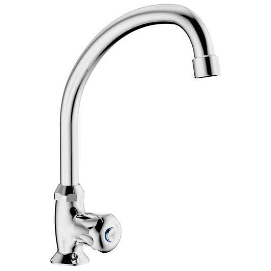 Cobra Stella Light Pattern Prep Bowl Tap Pillar Type Swivel Spout Chrome
