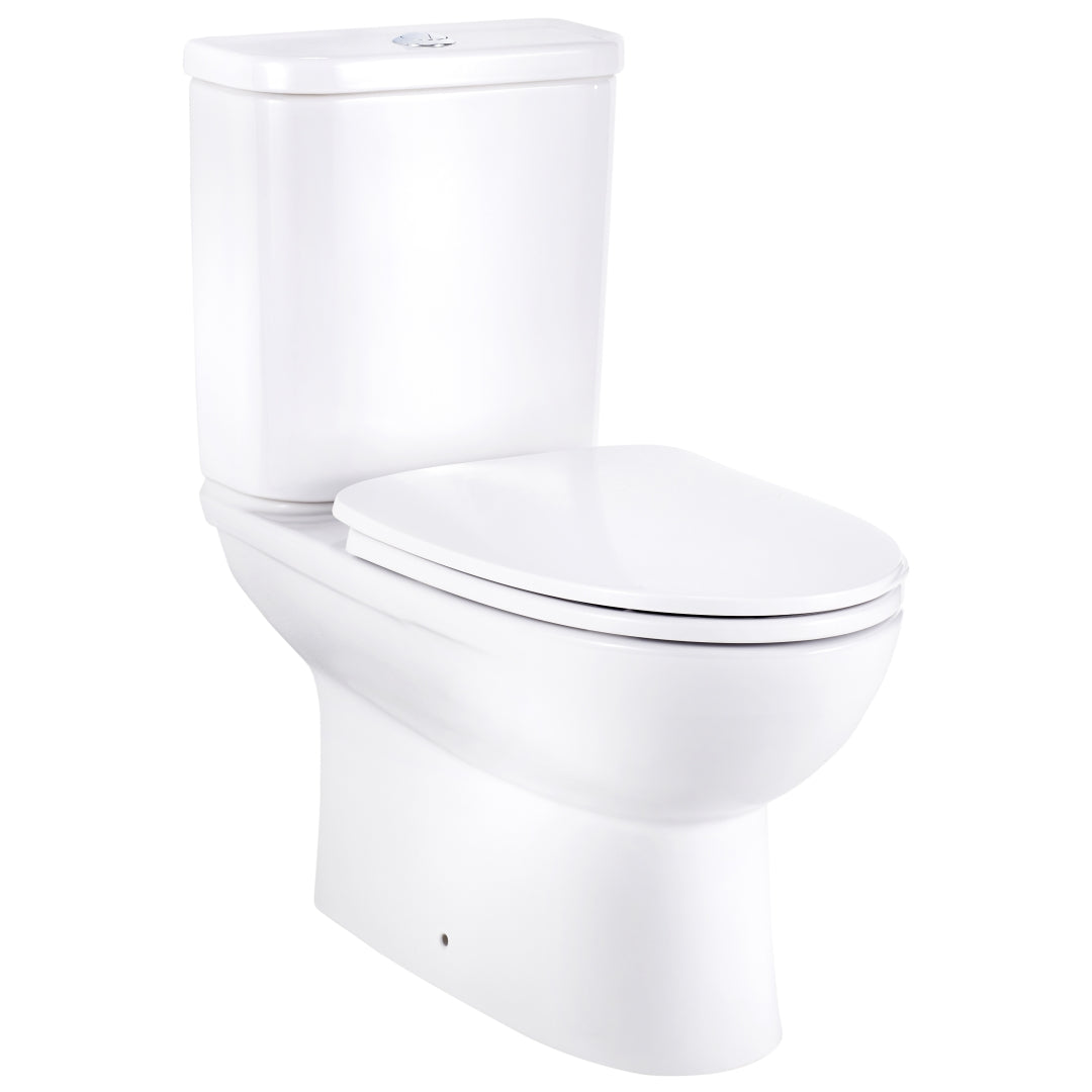Cobra Shelter Close Couple Suite +Seat Box Rim 3&4.2L Flush with Pan Connector White