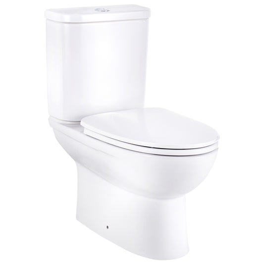 Cobra Shelter Close Couple Suite +Seat Box Rim 3&4.2L Flush with Pan Connector White