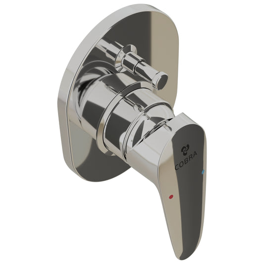 Cobra Recess Bath/Shower Concealed Diverter Mixer Chrome