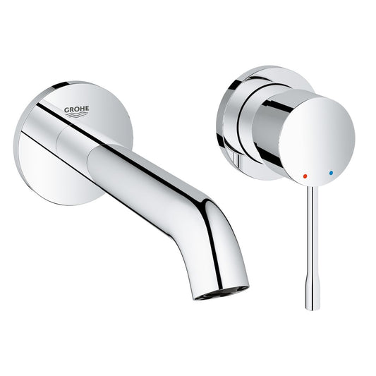 Grohe Essence Two-Hole Basin Mixer M-Size Chrome
