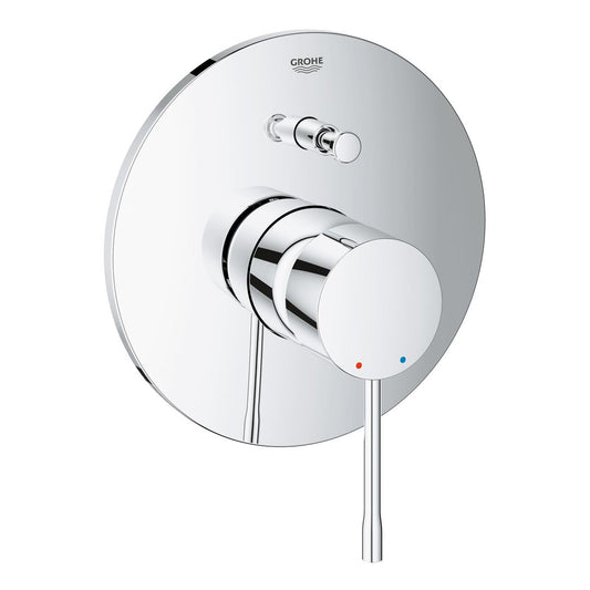 Grohe Essence Single-lever bath/shower mixer trim chrome