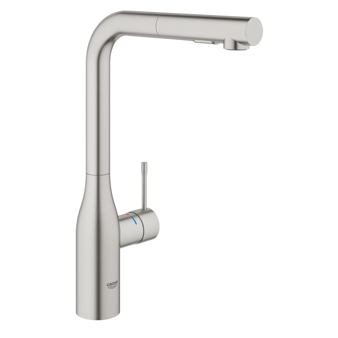 Grohe Essence Single-lever sink mixer 1/2" supersteel
