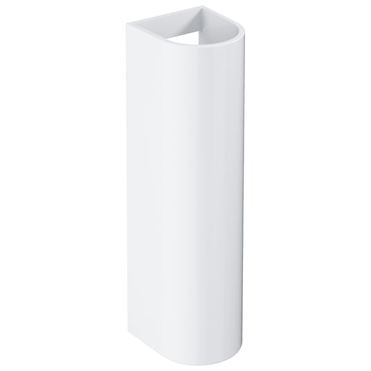 Grohe Euro Ceramic Full pedestal for wash basin alpine white