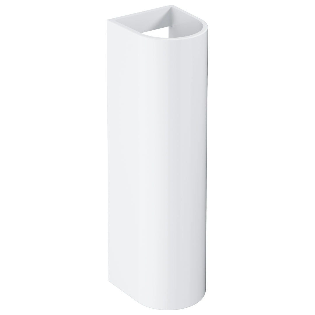 Grohe Euro Ceramic Full pedestal for wash basin alpine white