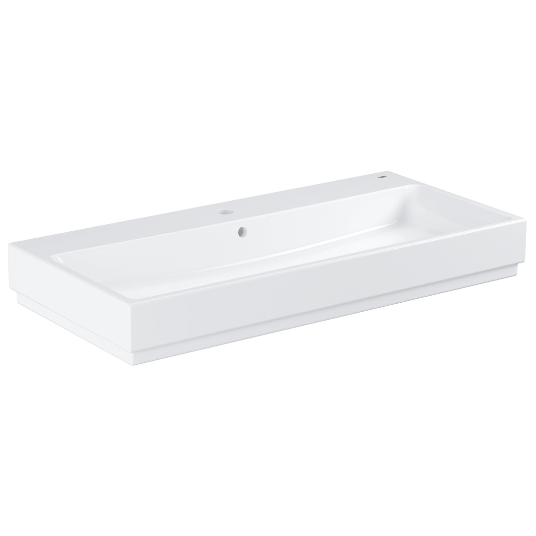 Grohe Cube Ceramic Counter top basin 100 alpine white