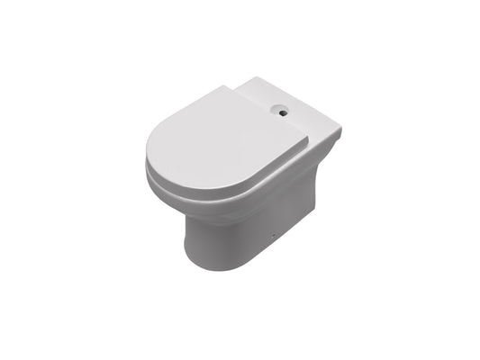 Vaal Parktown Pan Top Entry Floor Mount Excluding Seat White